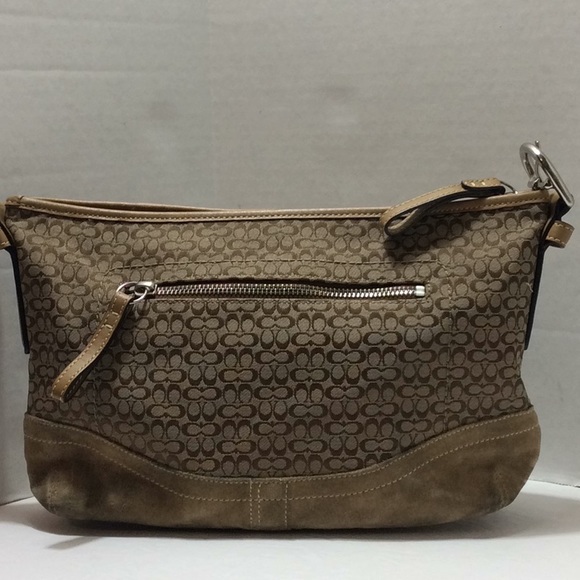 coach jacquard purse